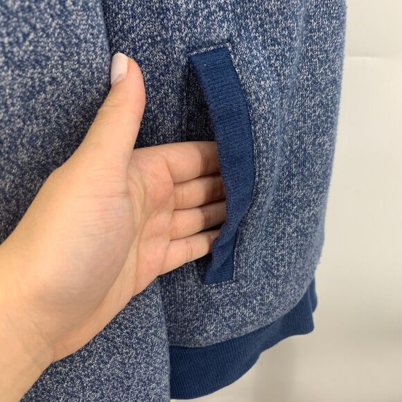 Adriano Goldschmied AG Hoodie Sweater Womens S Small Full Zip Fleece Rib Trim - Picture 6 of 13